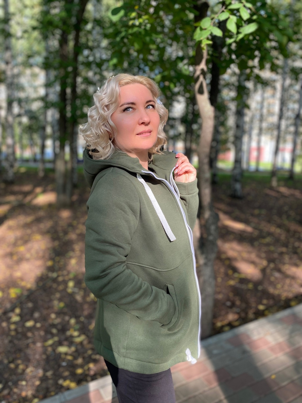 Толстовка женская "148 Ф.Н" молния (Галатея)