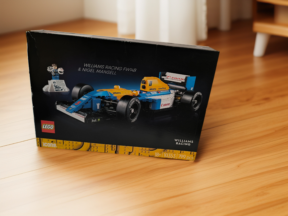 LEGO Коллекционные наборы 10353 Williams Racing FW14B и Найджел Мэнселл — гоночный болид F1