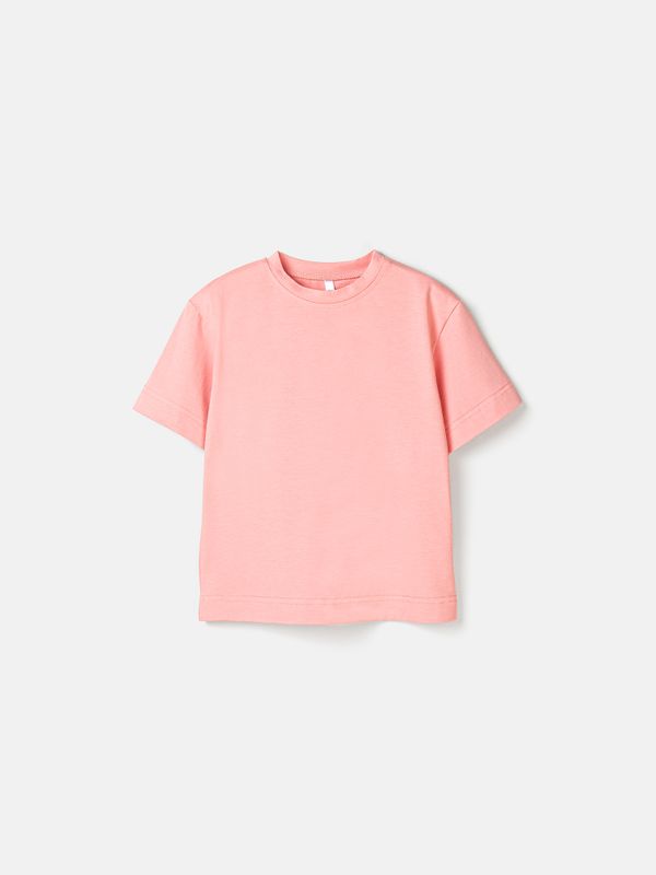 Комплект футболка оверсайз и велосипедки 