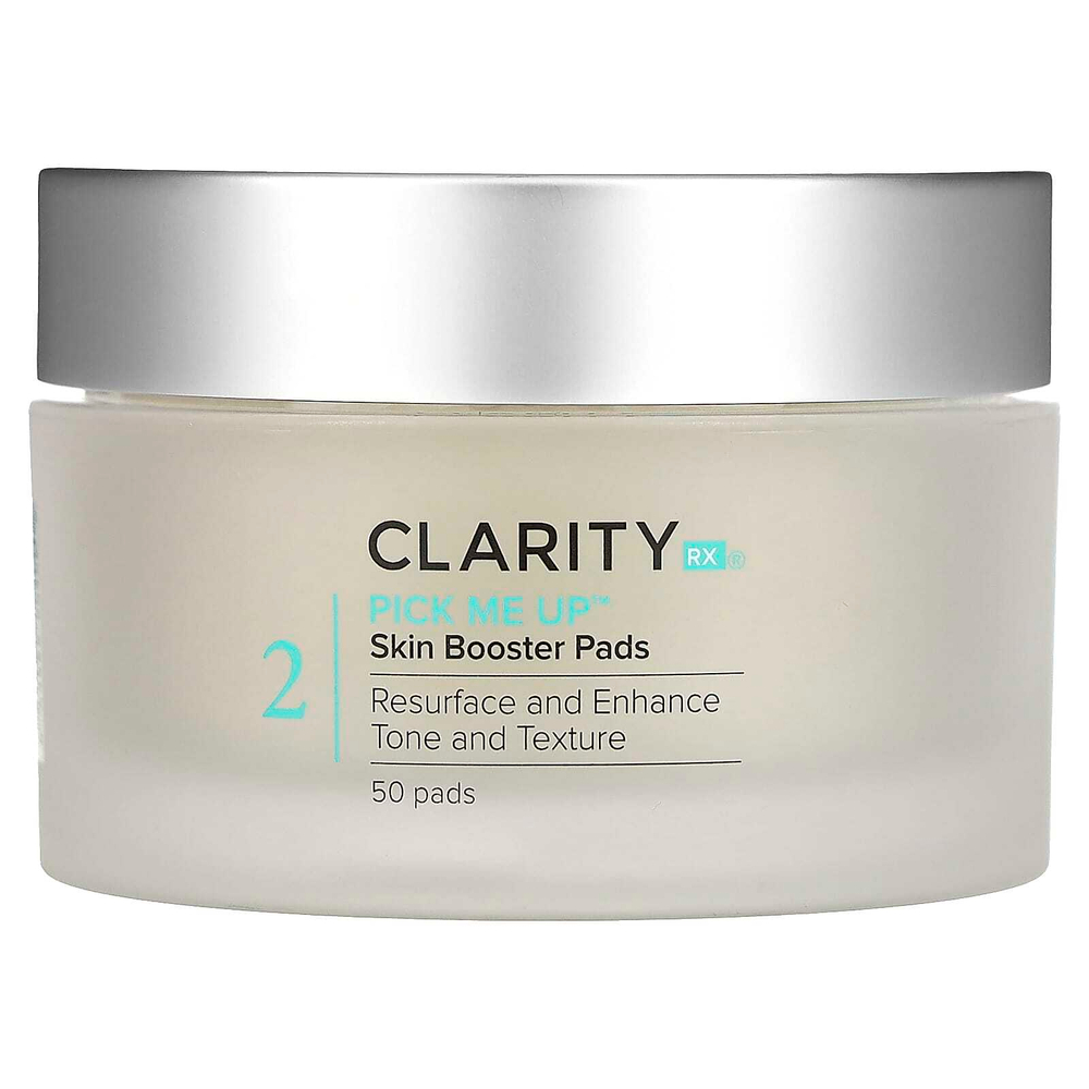 ClarityRx, Pick Me Up, спонжи для поддержки кожи, 50 шт.