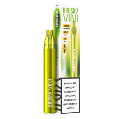 BRUSKO VINI 1400 ЭСДН с ароматом винограда (М)