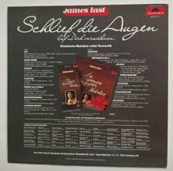 Винтажная виниловая пластинка LP James Last Schlieb Die Augen Lab Dich Verwohnen (Germany 1981) NM