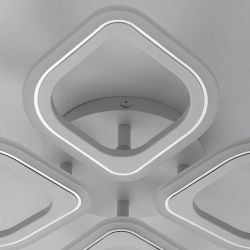 Citilux Ромби CL236040R LED Люстра с пультом Белая