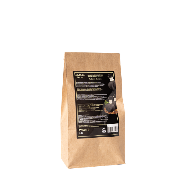 Травяные мешочки для массажа тела "Энергия Будды " 2 ШТ. 190 гр.