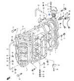 Термостат Suzuki DT75, 85, 115, 140