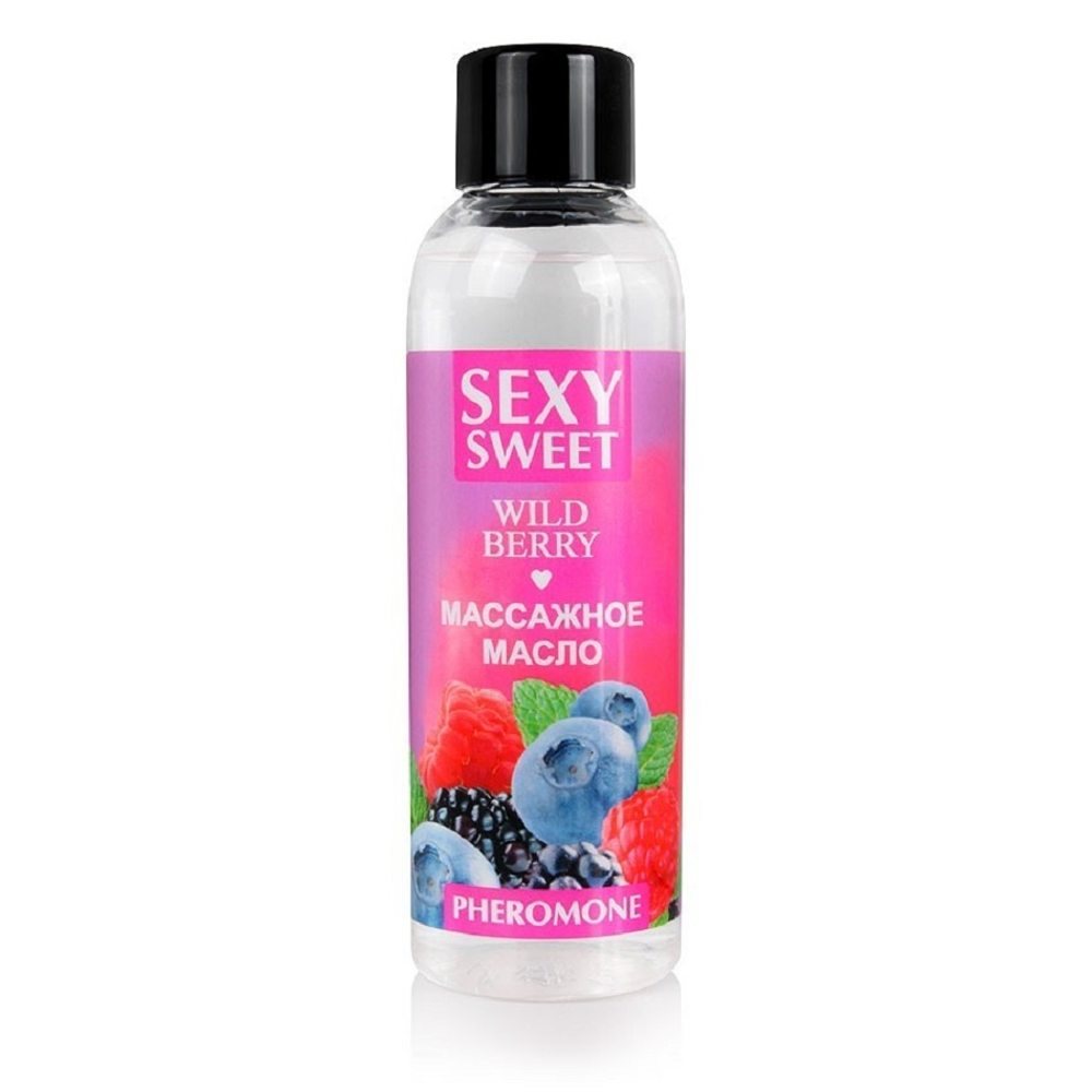 Массажное масло с феромонами Wild Berry 75 мл