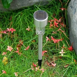 Светильники уличные на солнечной батарее 10 шт., фонарики садовые RGB 7 цветов