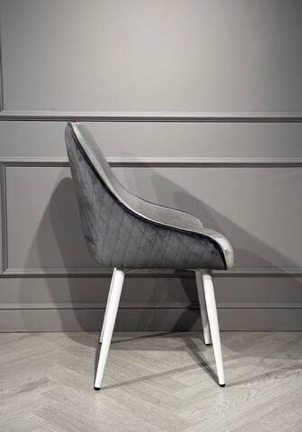 Стул обеденный Ist Casa Ларс, серый, белый