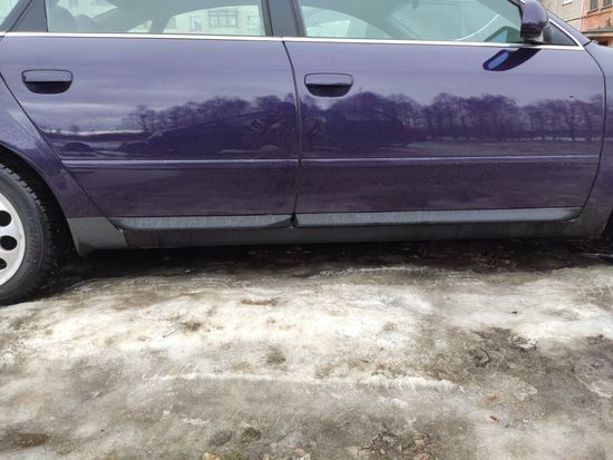 Листва (молдинги) на двери RS для Audi A6 S6 C5