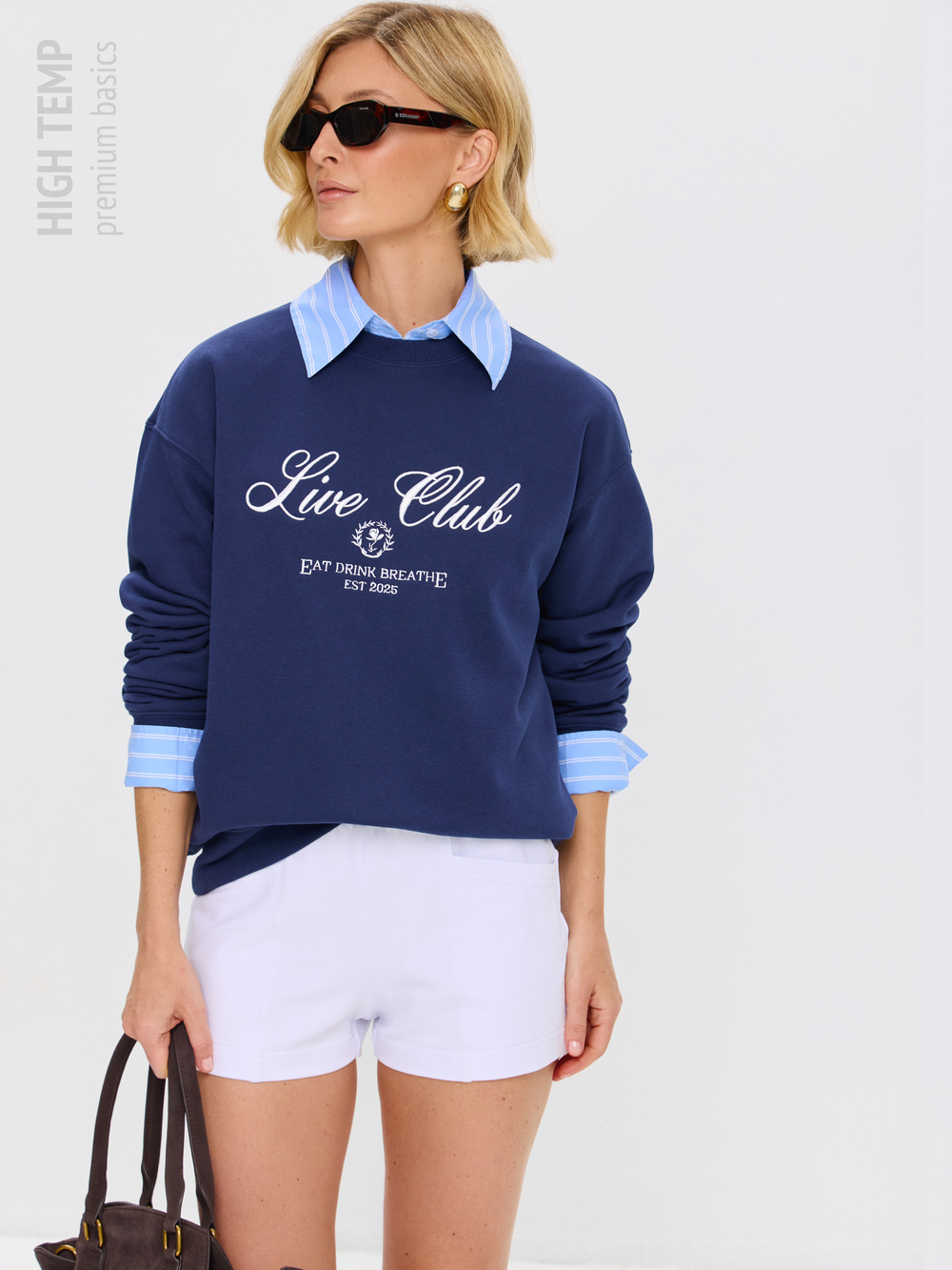 Экстра короткие шорты из футера