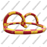 Надувная трасса "Овальная", 6*6*2 м