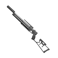 Винтовка пневматическая Krugergun PCP Корсар прямоток, 400 мм, cal 5.5, Black
