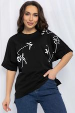 Блуза Ампир (черная) Б13168-20М LT Collection