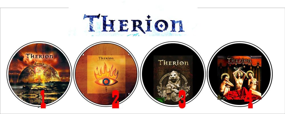 Значок Therion ( в ассортименте )