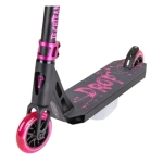 Трюковой самокат Tech Team Drop - 2021 Pink (Черный с розовыми колесами)