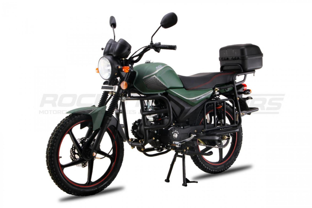 Мопед ROCKOT ALPHA TOURIST M-12 (зеленый матовый)
