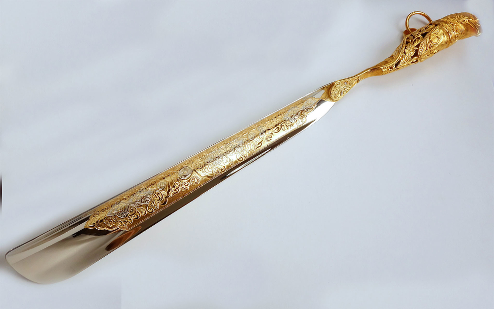 Ложка узорная для обуви "Орел"