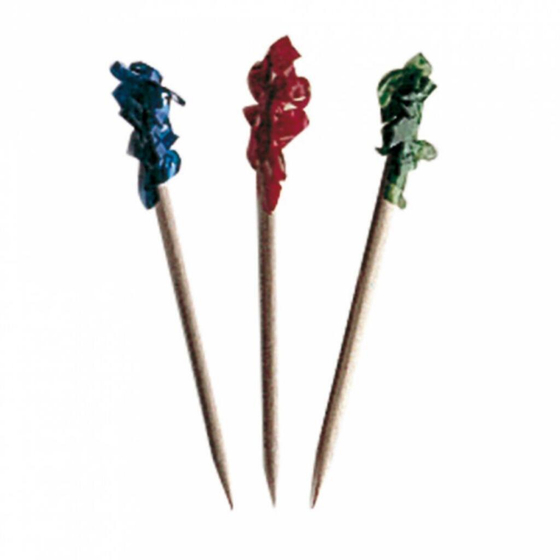 Пика "Цветные" 6,5 см, бамбук, 1000 шт, Garcia de PouИспания