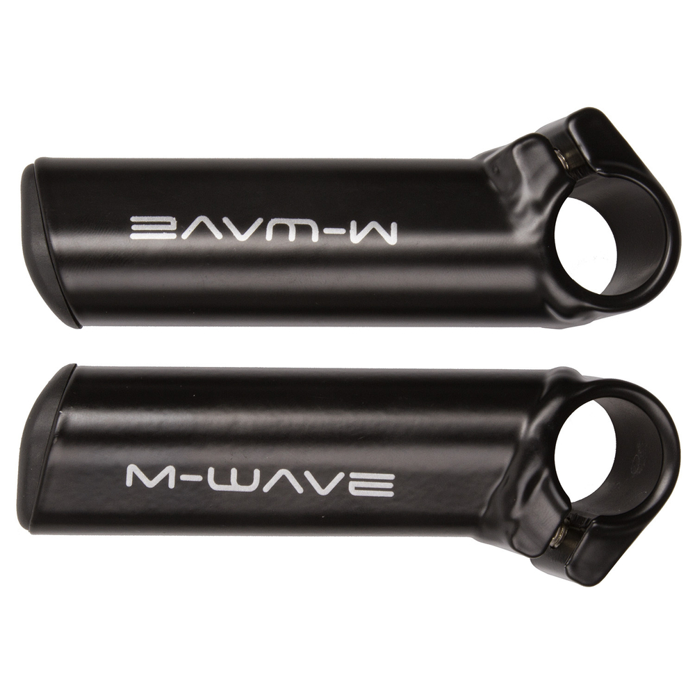 Рога M-WAVE черные прямые короткие