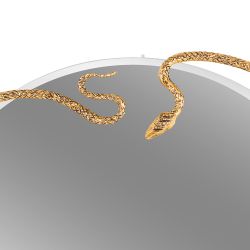 Зеркало настенное Змея Серпентис Амбер