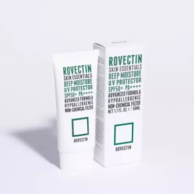 Солнцезащитный крем для лица и тела ROVECTIN Skin Essentials Deep Moisture UV Protector SPF50+ PA++++