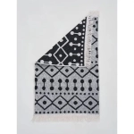 Коврик Kilim GOLD 60x120 черный-серый, Турция U58731