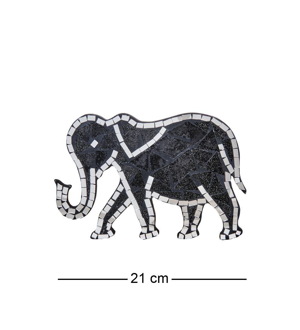 Decor and Gift 48-007-05 Панно «Слон» набор из семи (мозаика, о.Бали)