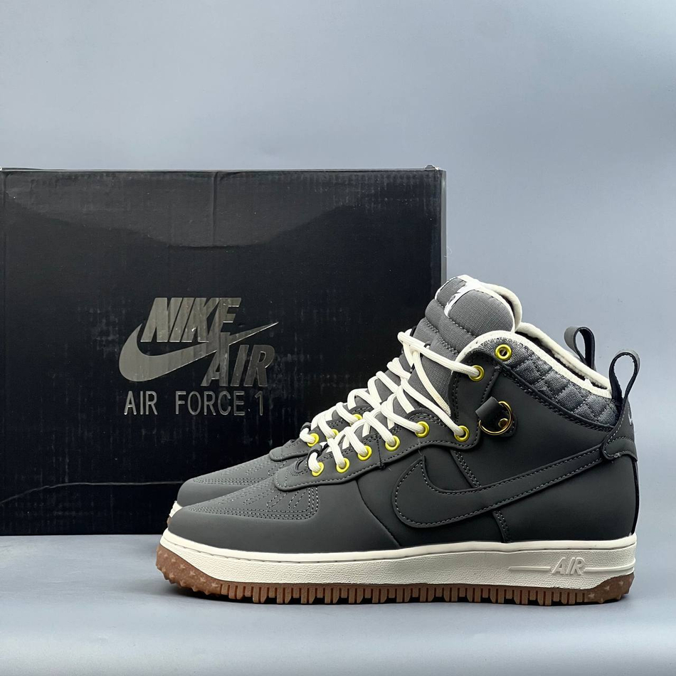Кроссовки Nike Air Force 1 на меху #368 (сер.)
