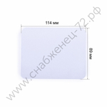 Поликарбонатное стекло 114*89*1 мм (закругленные края)