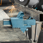 Тиски слесарные, 63 мм, крепление для стола, винтовой зажим (Глазов)