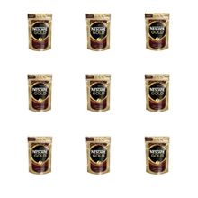 Кофе растворимый Nescafe Gold, пакет, 75 г 9 уп