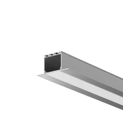 Алюминиевый профиль встраиваемый 46x25 мм (Серебро, 2 м), ALM-4625-S-2M 632001 Led Strip 632001