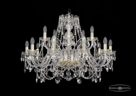 Подвесная люстра Bohemia Ivele 1411/10+5/300/G