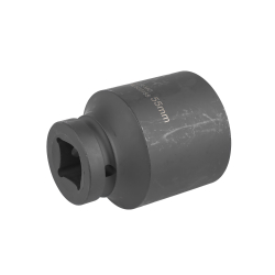 Головка ударная 1"DR 6-гр. 55 мм Cr-Mo удлиненная, на холдере ARNEZI R0500155