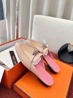 Сабо из натуральной кожи