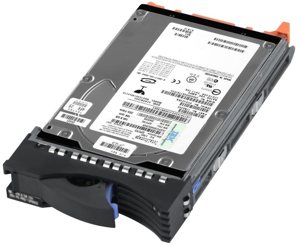 Жесткий диск IBM 146Gb (U2048/10000/8Mb) 40pin FC Hot-Swap 32P0765