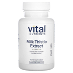 Vital Nutrients, Экстракт расторопши, 250 мг, 60 веганских капсул
