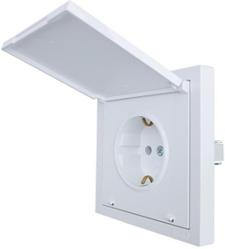ZIMA Розетка с крышкой 704-0288-123BQC