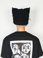 CHARLES JEFFERY LOVERBOY ШАПКА ЧЕРНАЯ CHUNKY EARS BEANIE