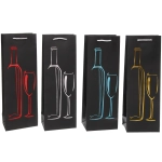 Пакет под бутылку «Элегия» 36*12,5*8,5 см