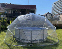 Купол-тент для бассейна, диаметр 5,5 м (Pool tent 5,5)
