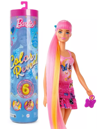 Кукла барби Color Reveal HJX55 «Джинсовый стиль»