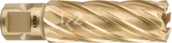 Корончатое сверло LENZ из быстрорежущей стали 22×55 мм, артикул LZHM-022