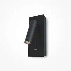 Настенный светильник (бра) Миракс / Mirax 3000К 3Вт Maytoni c041wl-l3b3k