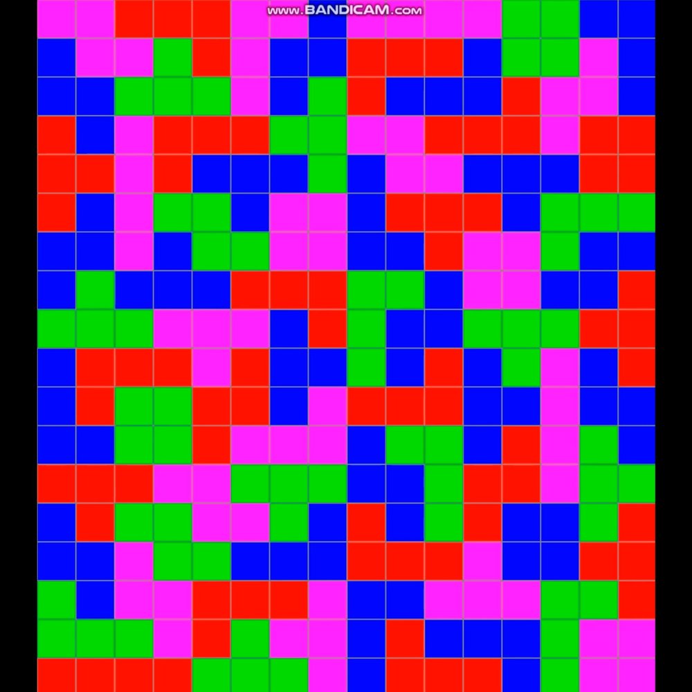 Комплект игры для Арены Pixel battle "Тетрис"