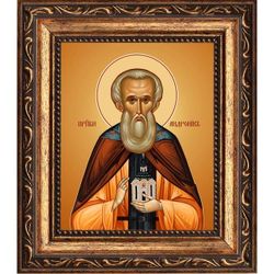 Андроник Московский преподобный игумен. Икона на холсте