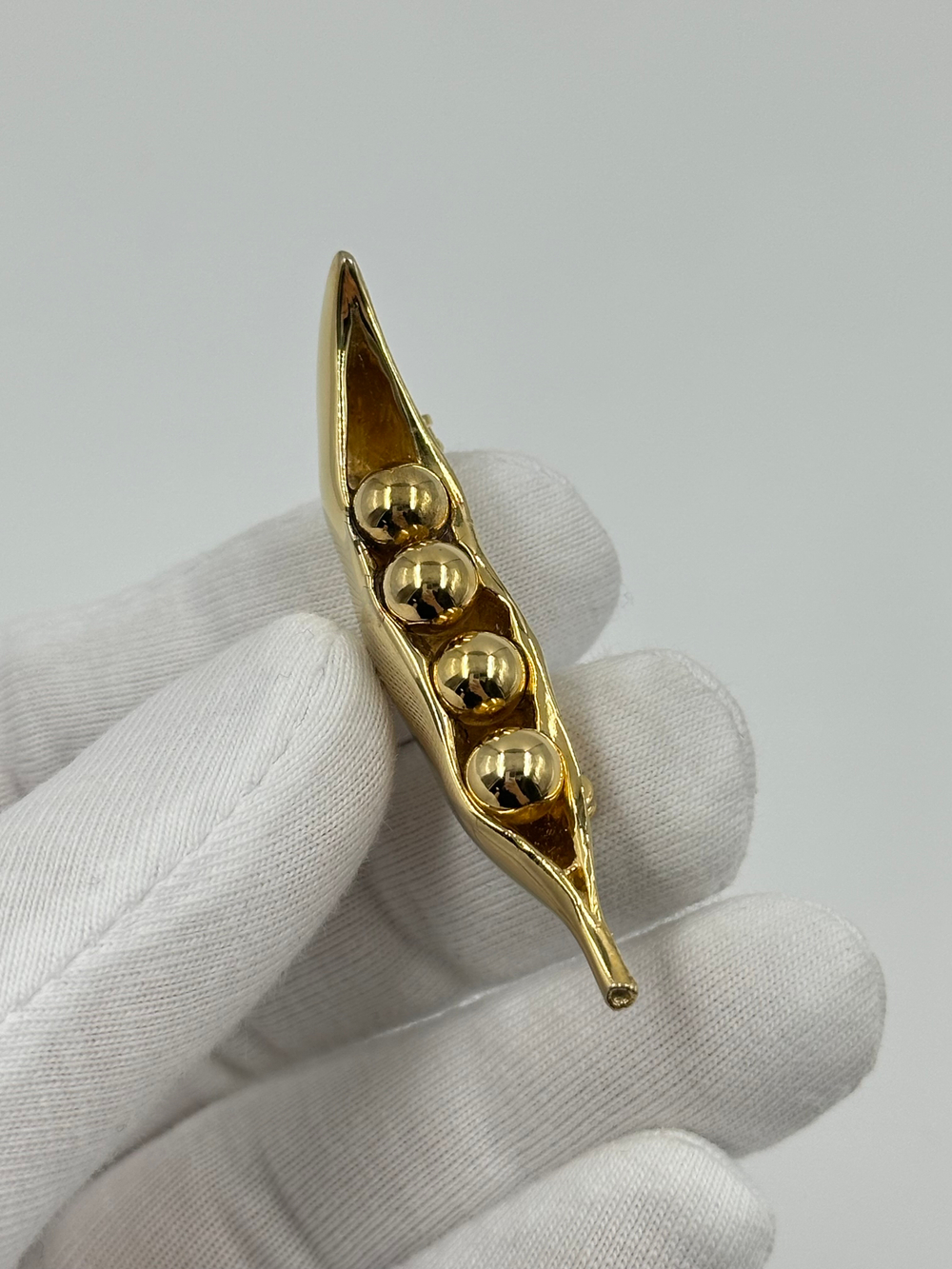 Брошь Горошек