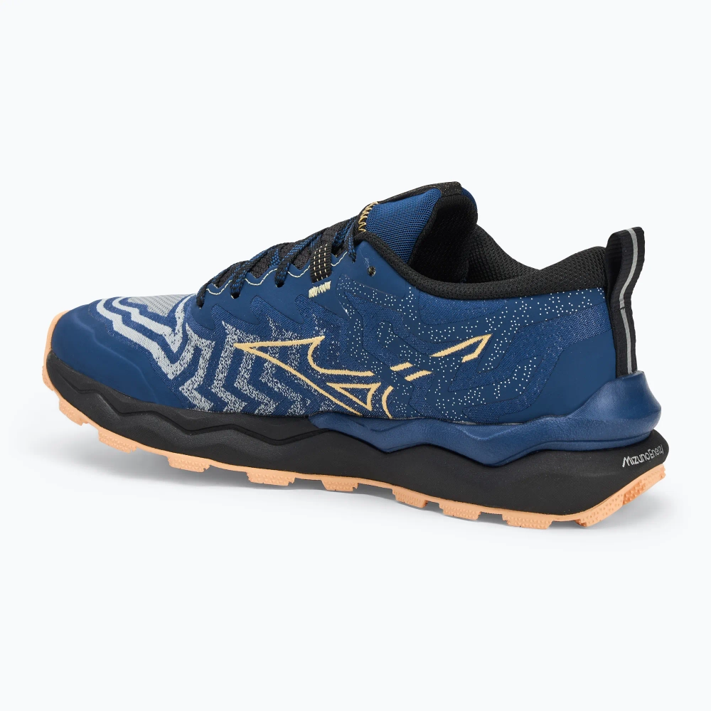 Женские Кроссовки для бега Mizuno Wave Daichi 8 estate blue/apricot ice/black
