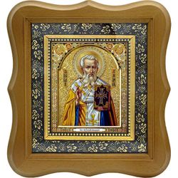 Григорий Армянский, просветитель Великой Армении, Священномученик. Икона на холсте.