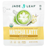 Jade Leaf Matcha, матча латте, ваниль, 100 г (3,5 унции)